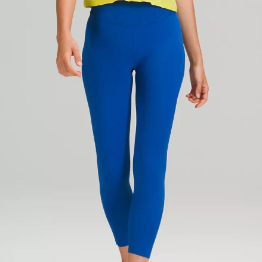 NWT Lululemon Base Pace High Rise Tight 25" Blue